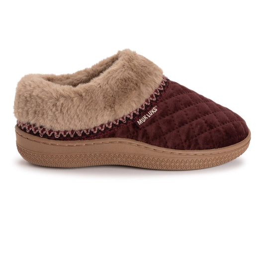 MUK LUKS Women's Charlee Velvet Clog