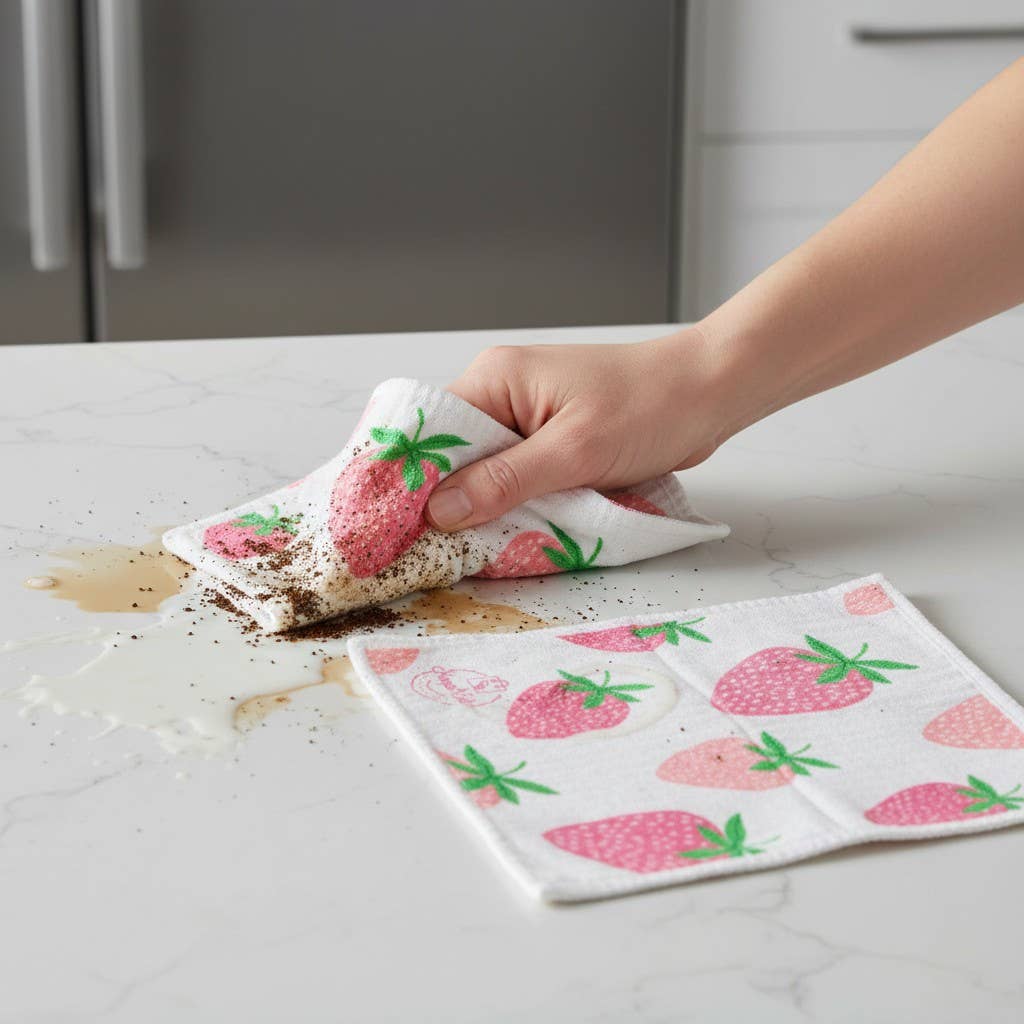 Harps & Seb Swedish Dishcloths - Strawberry Bliss