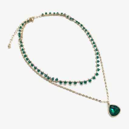 Fun Emerald Necklace