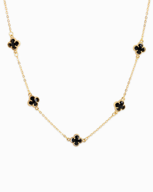 Clover Station Necklace