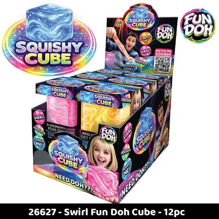 Swirl Squishy Cubes