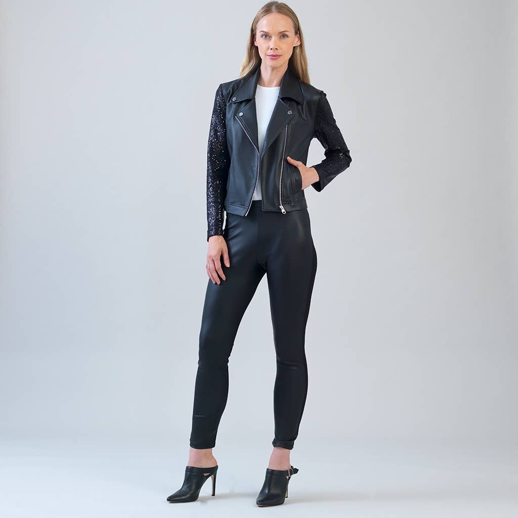 Sequin Knit - Liquid Leather ™