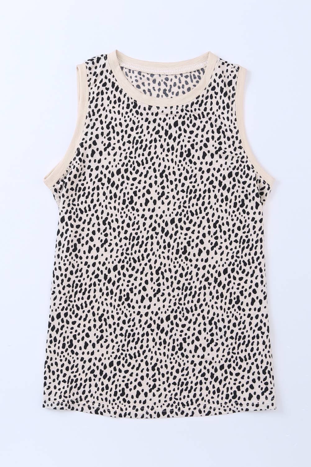 Leopard Print Tank Top