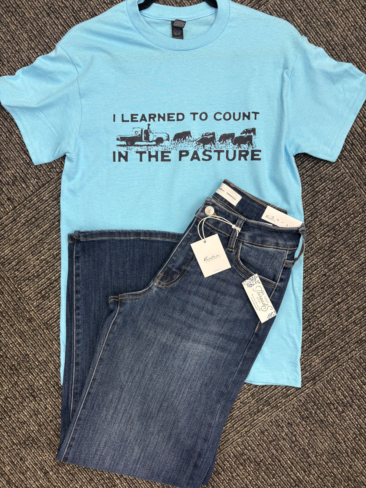 Count in the Pasture T Shirt
