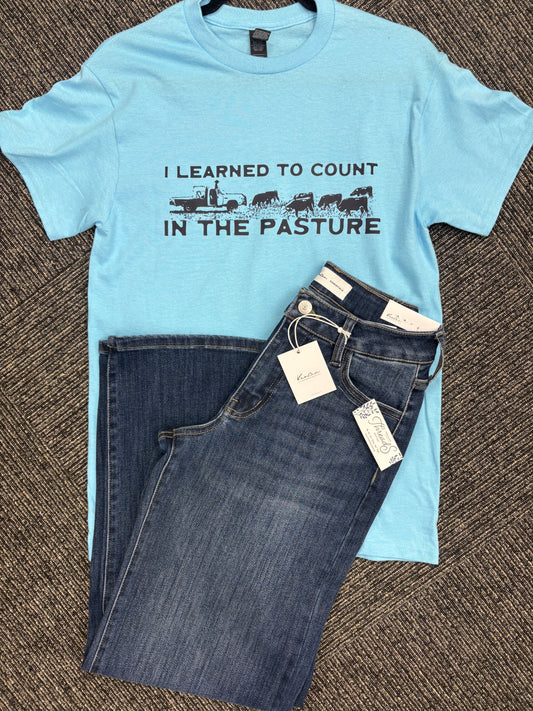 Count in the Pasture T Shirt