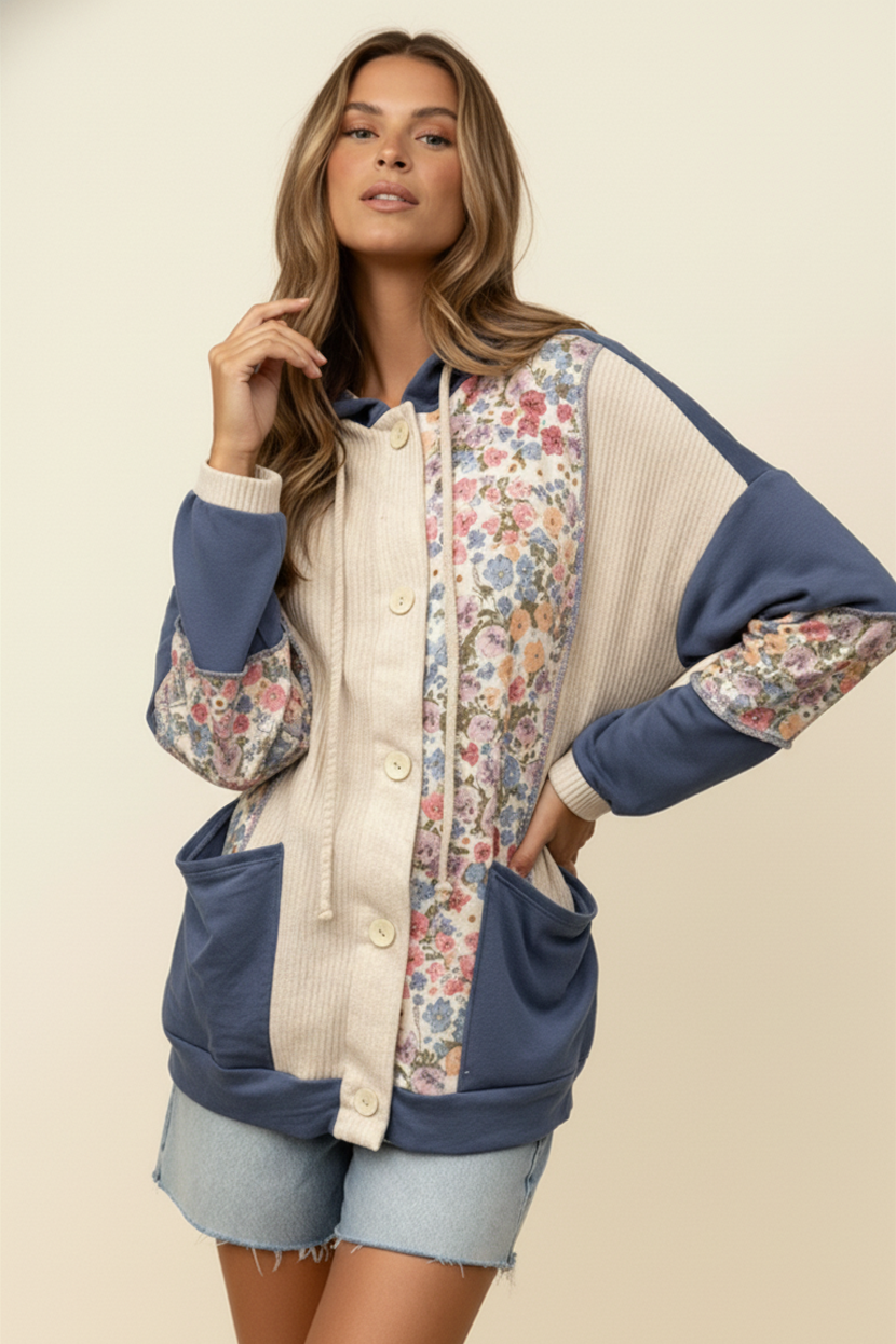 Claire Plus Colorbock Hoodie