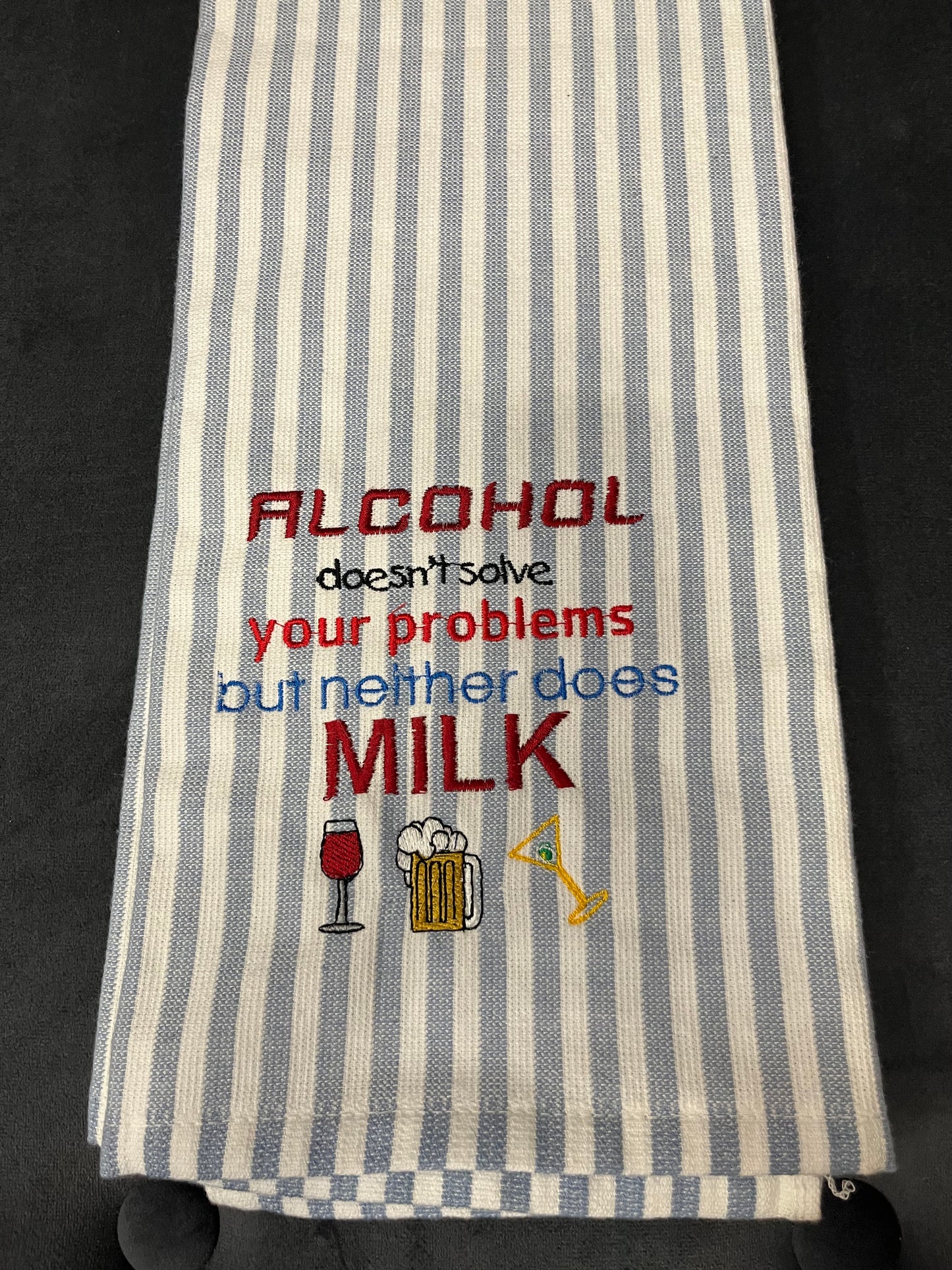 Embroidered Christmas Towels