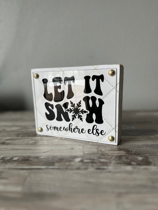 Let it Snow Somewhere Else.... by Timeless Treasures