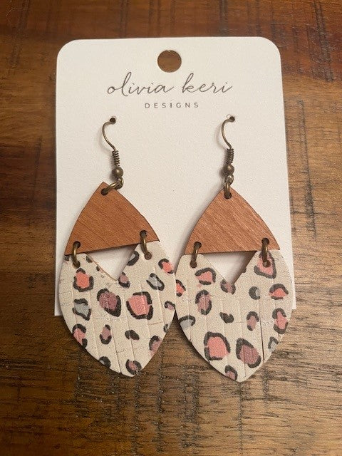 Josie Boho Leopard Earrings