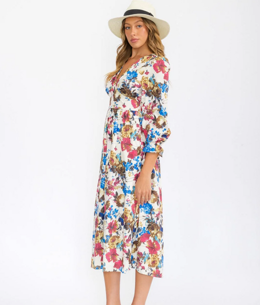 Floral Midi Dress