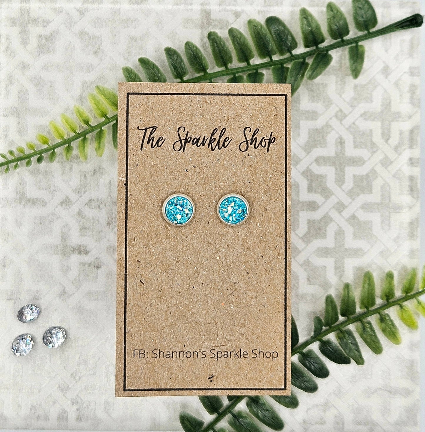 Ocean Blue Studs