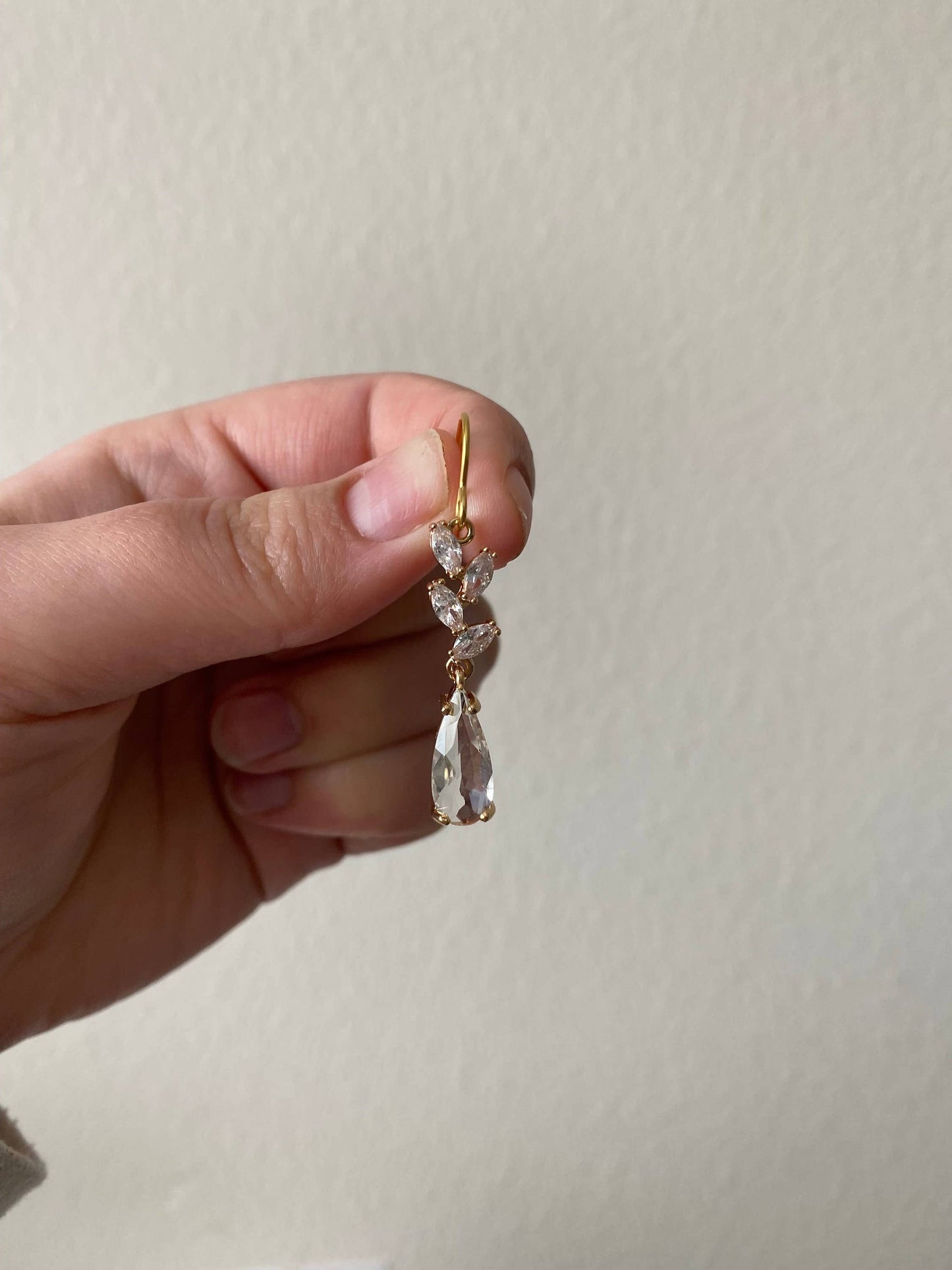 Willow Earrings - Gold Wedding Jewelry