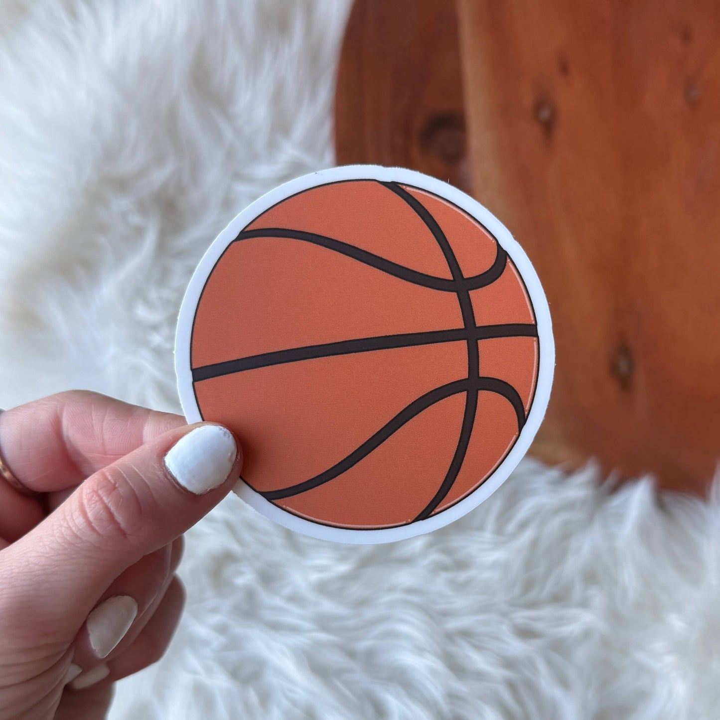 Basketball Sticker - Threads Boutique