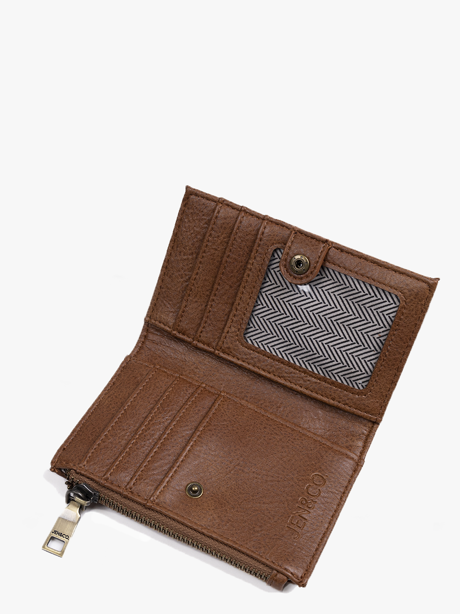 Zara RFID Zip-Top Wallet - Threads Boutique