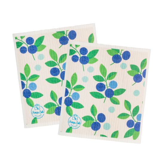 Harps & Seb Swedish Dishcloths - Blue Berry Blast