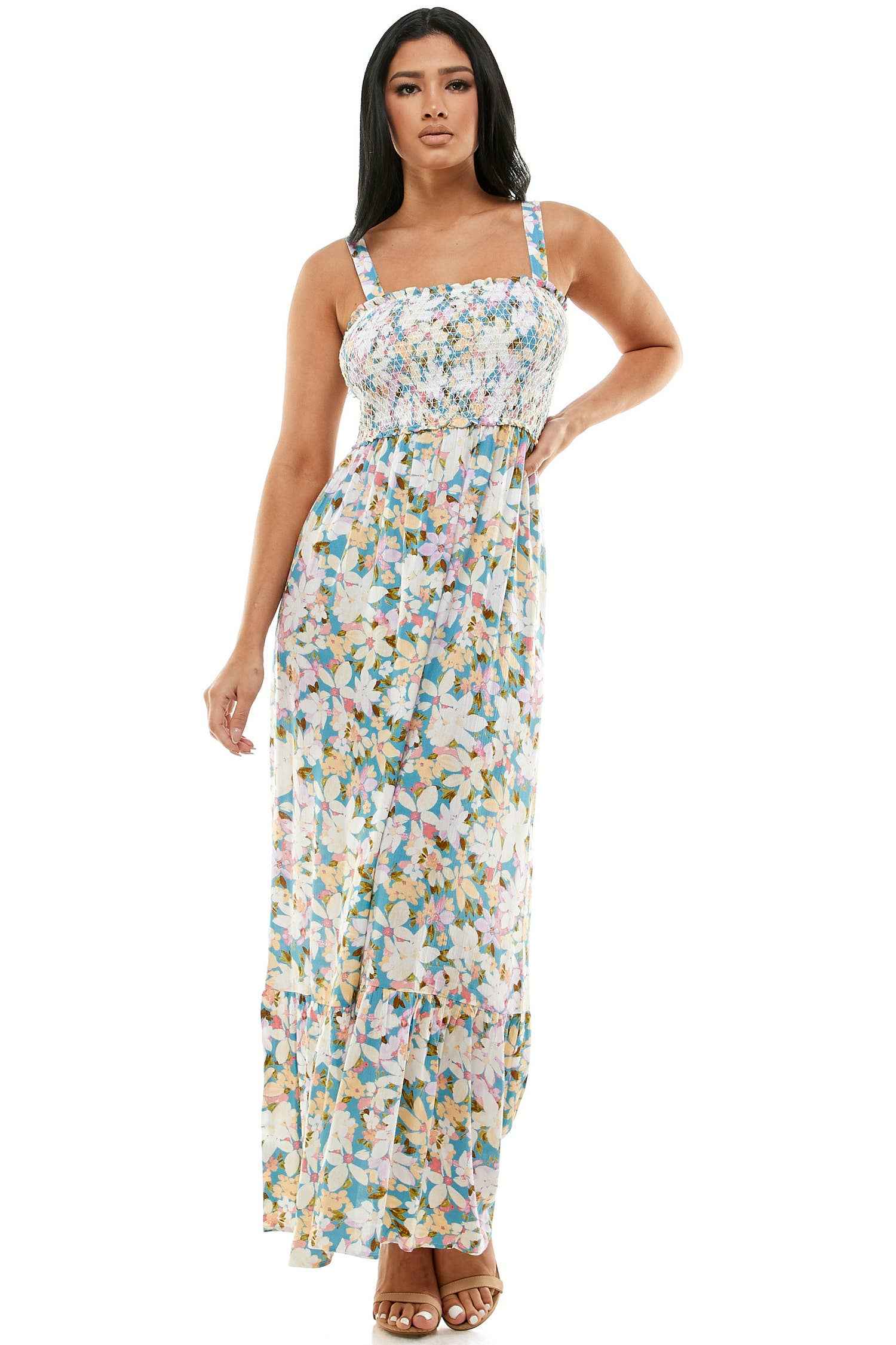 Meadow Bloom Maxi Dress
