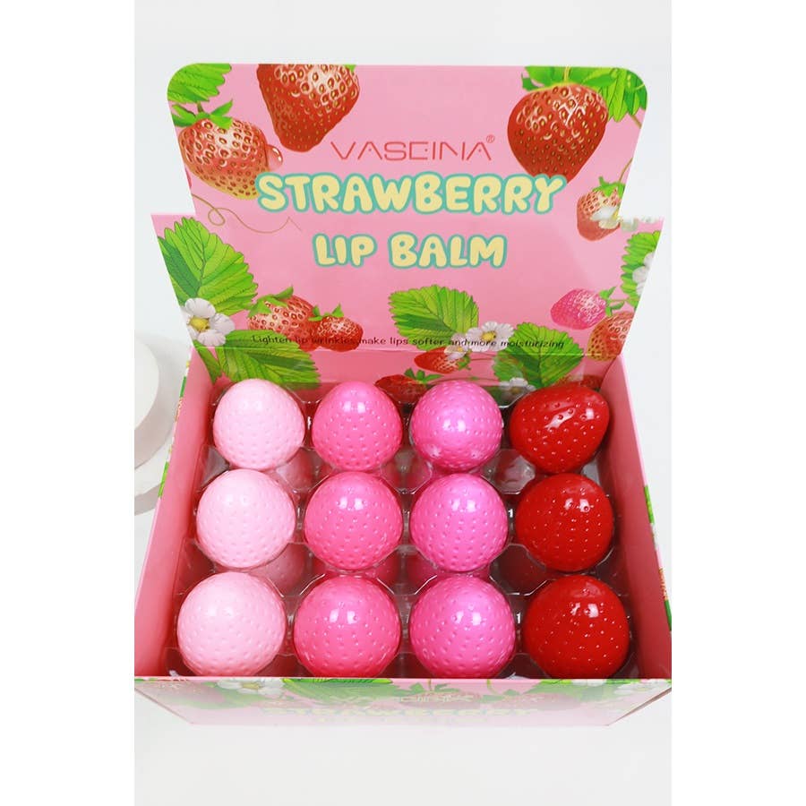 Strawberry Lip Balm Set - Threads Boutique