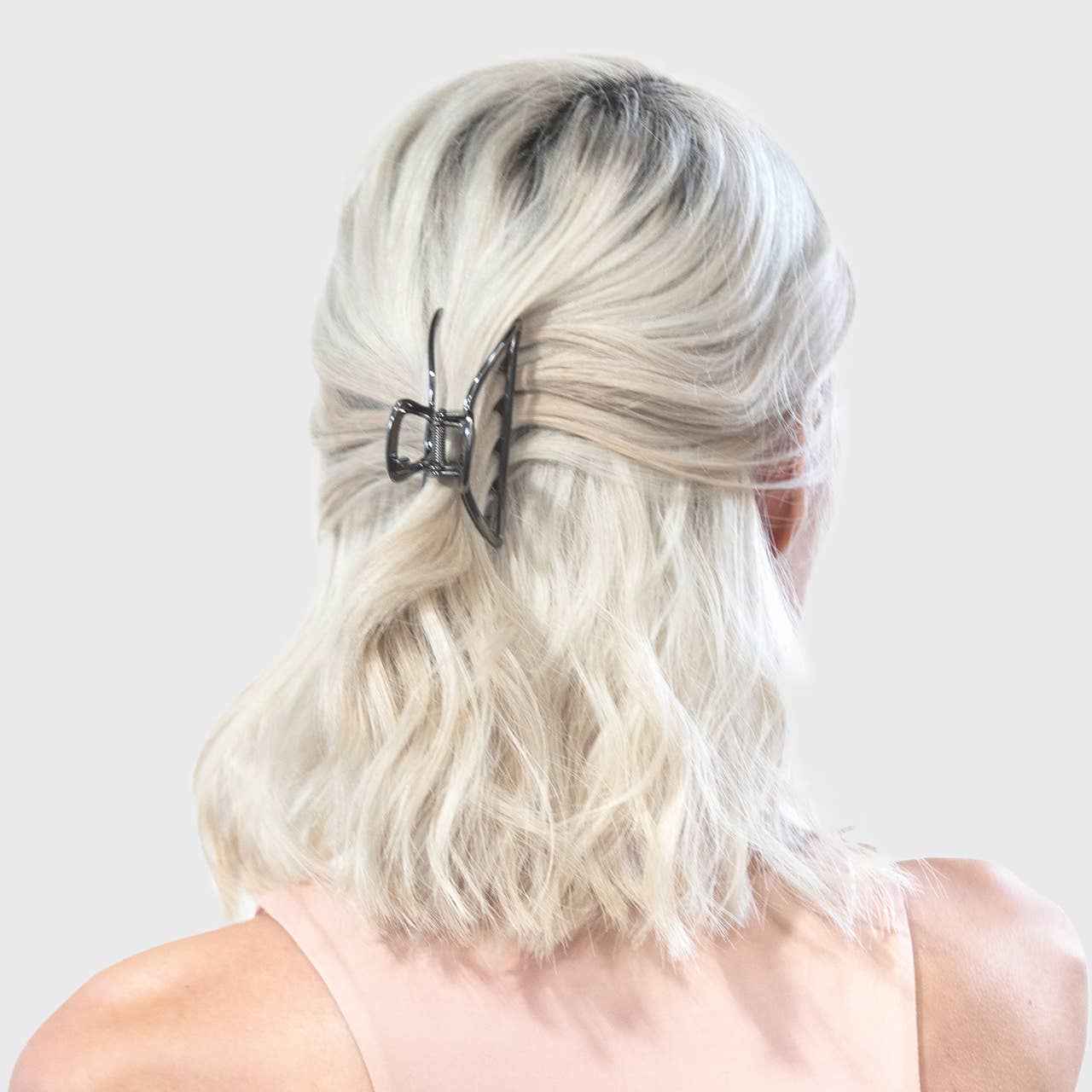 Hematite Claw Clip