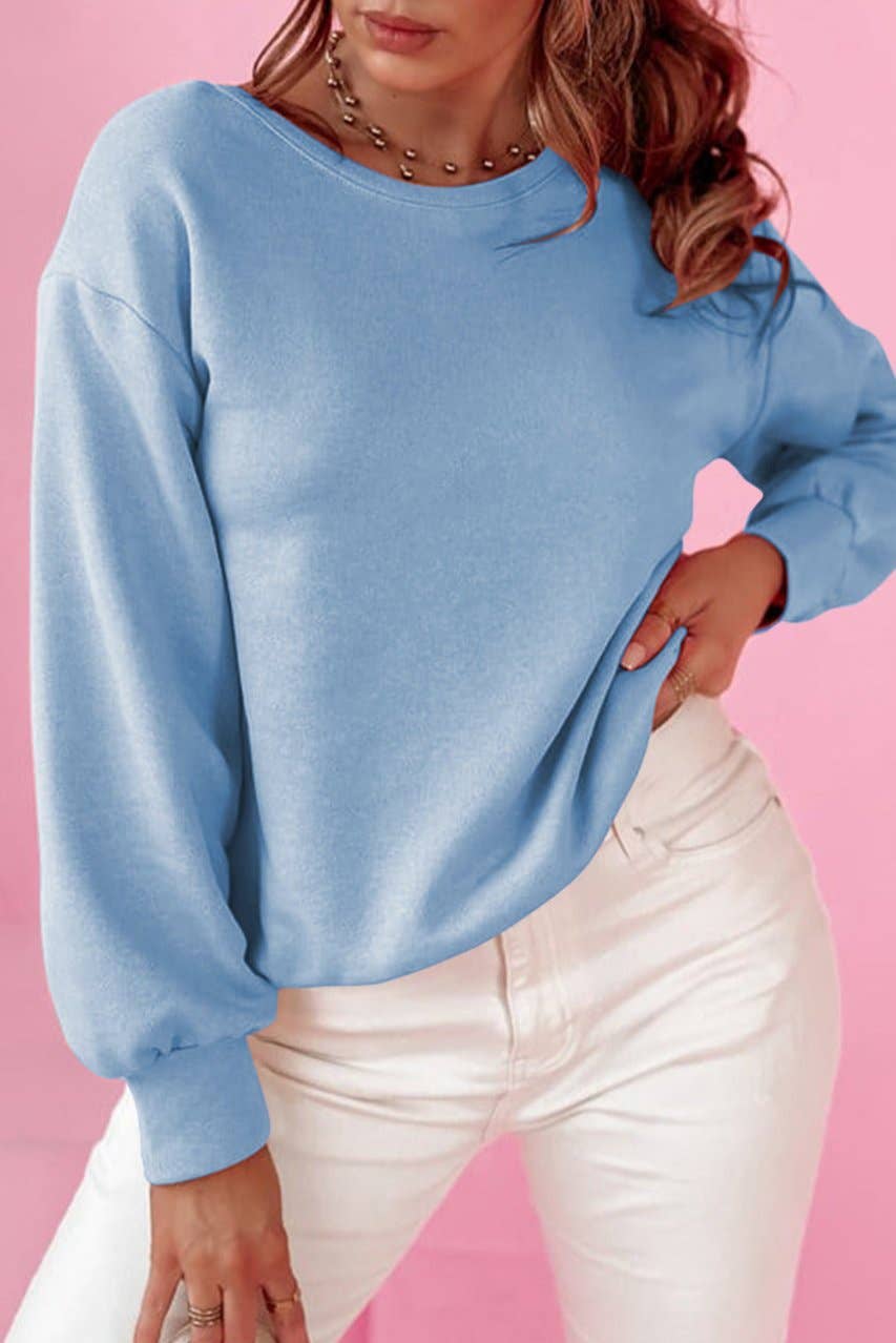 Bow Back Sweatshirt