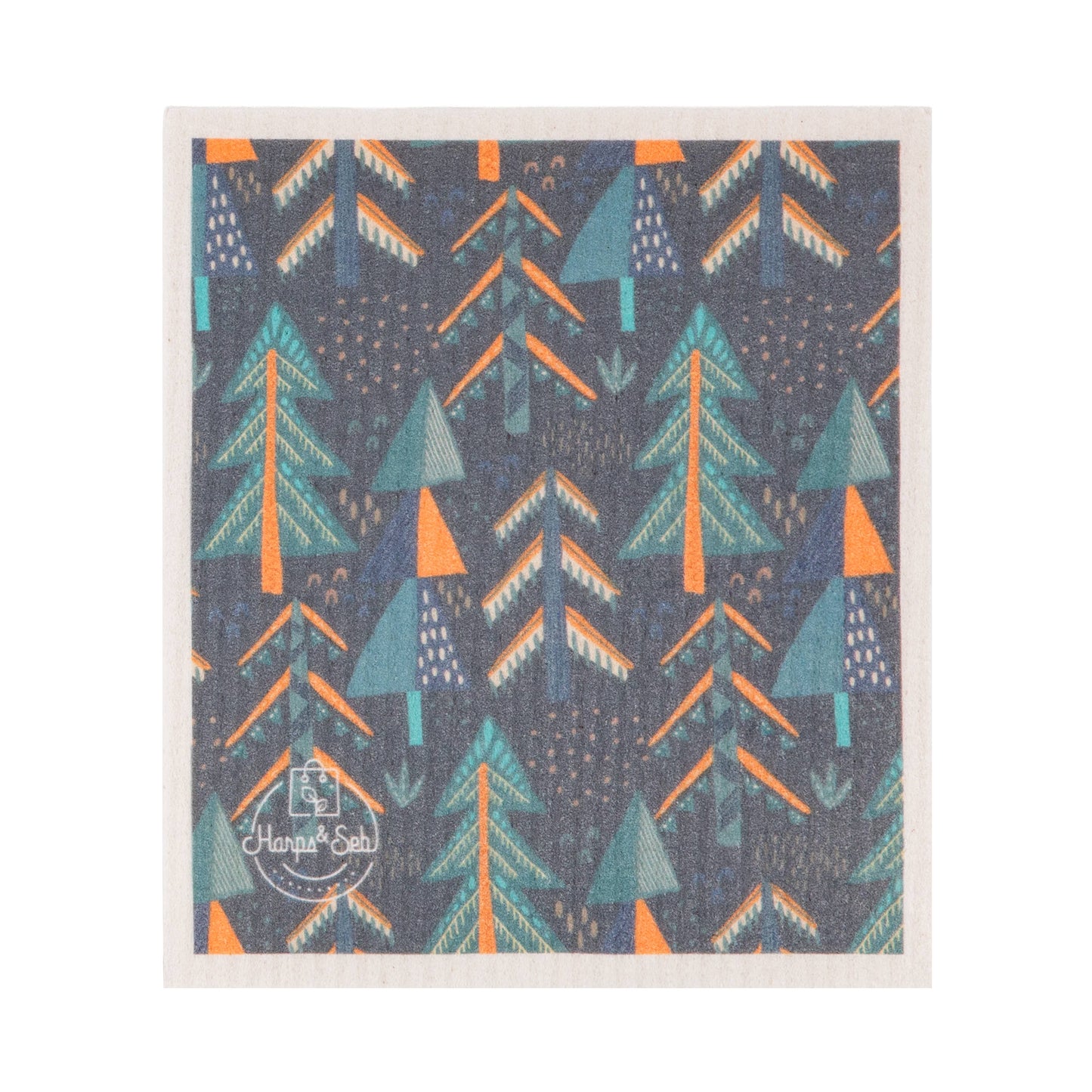 Harps & Seb Swedish Dishcloths - 5 Pack - Mystic Forest