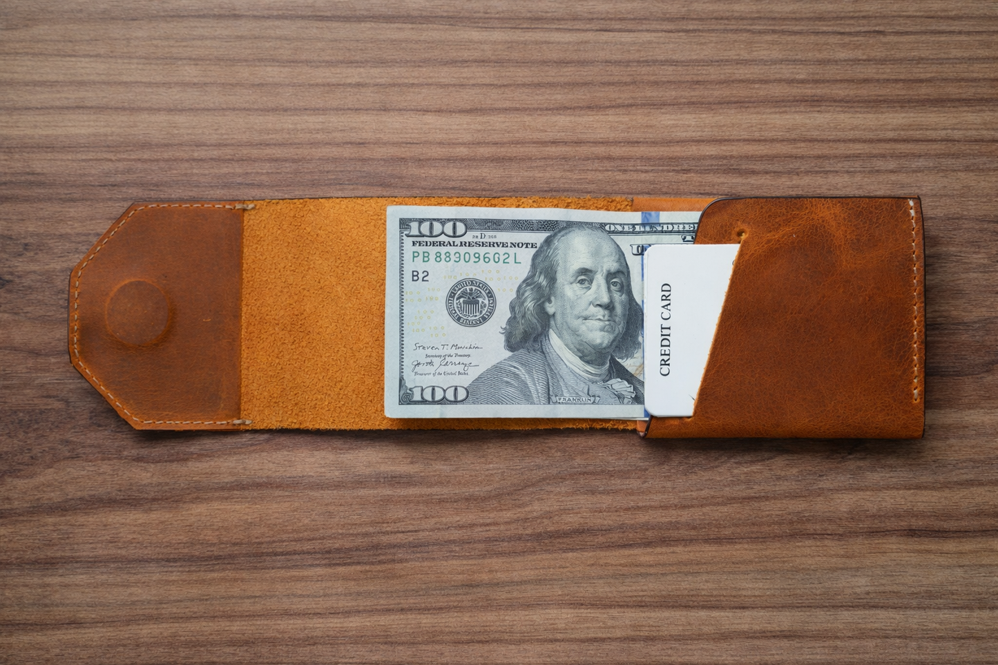 Leather Cash Wallet