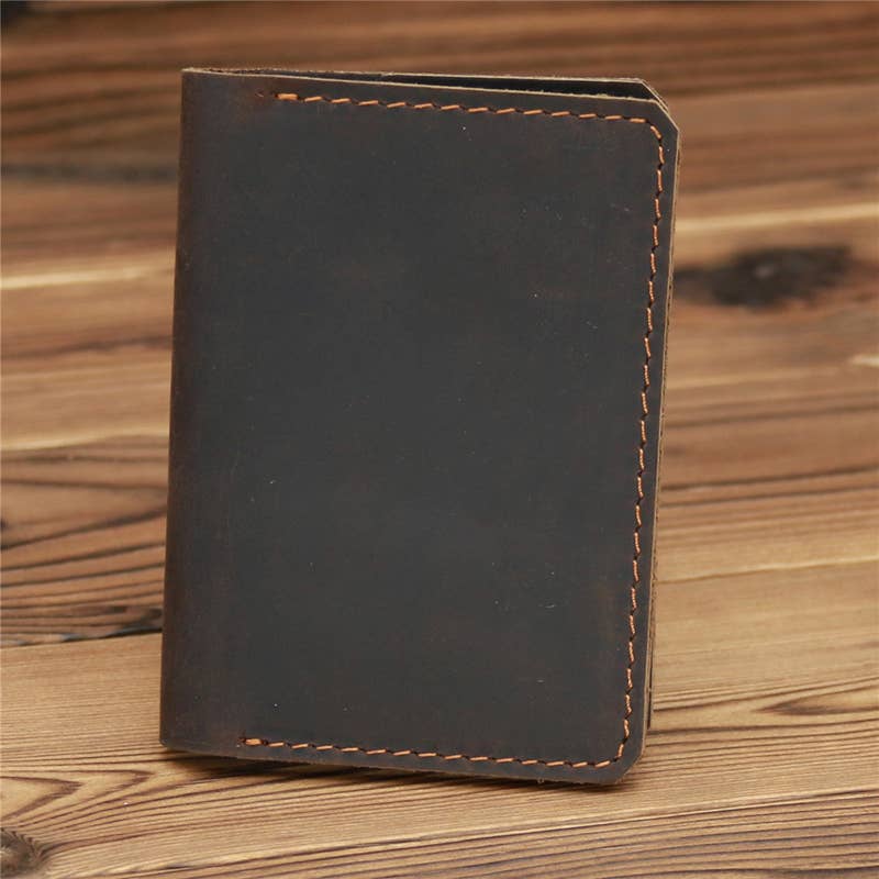 Genuine Leather Wallet with ID Window