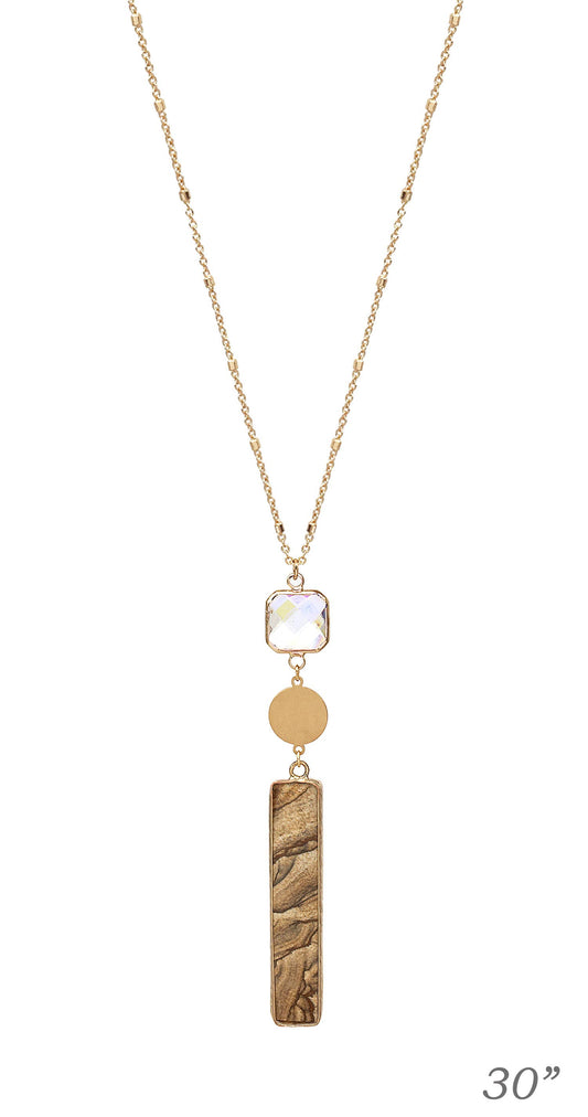 Collins Jasper Necklace