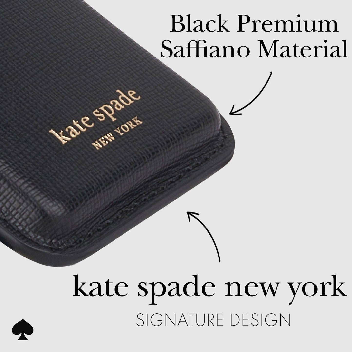 Kate Spade Wallet MagSafe Black
