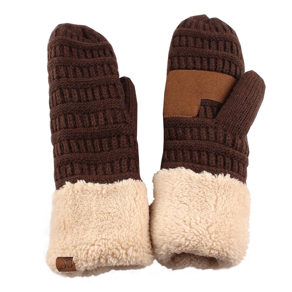 CC Color Block Unisex Mittens