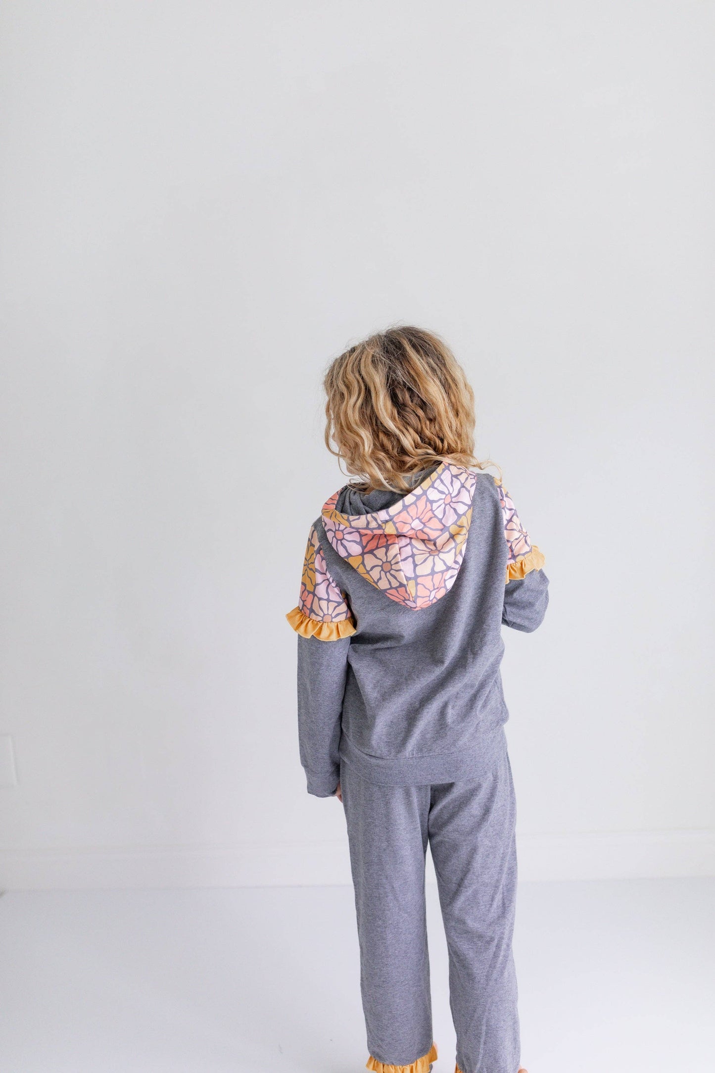 Kids Flower Loungewear Set