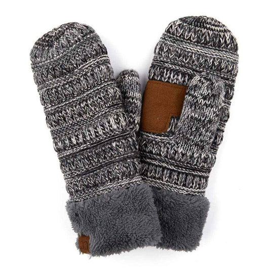 CC Crafted Multi Color Mittens