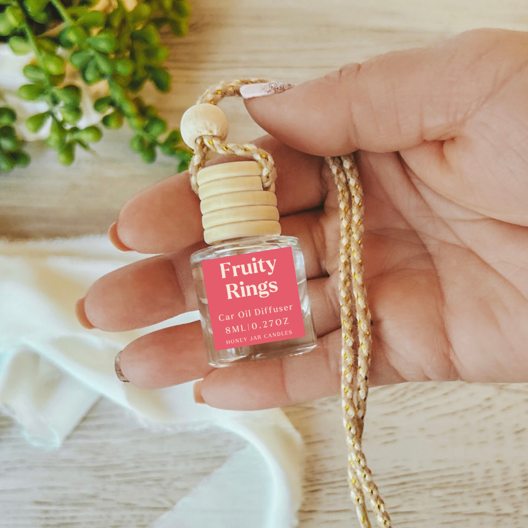 Hanging Car Diffusers | Fruity Rings