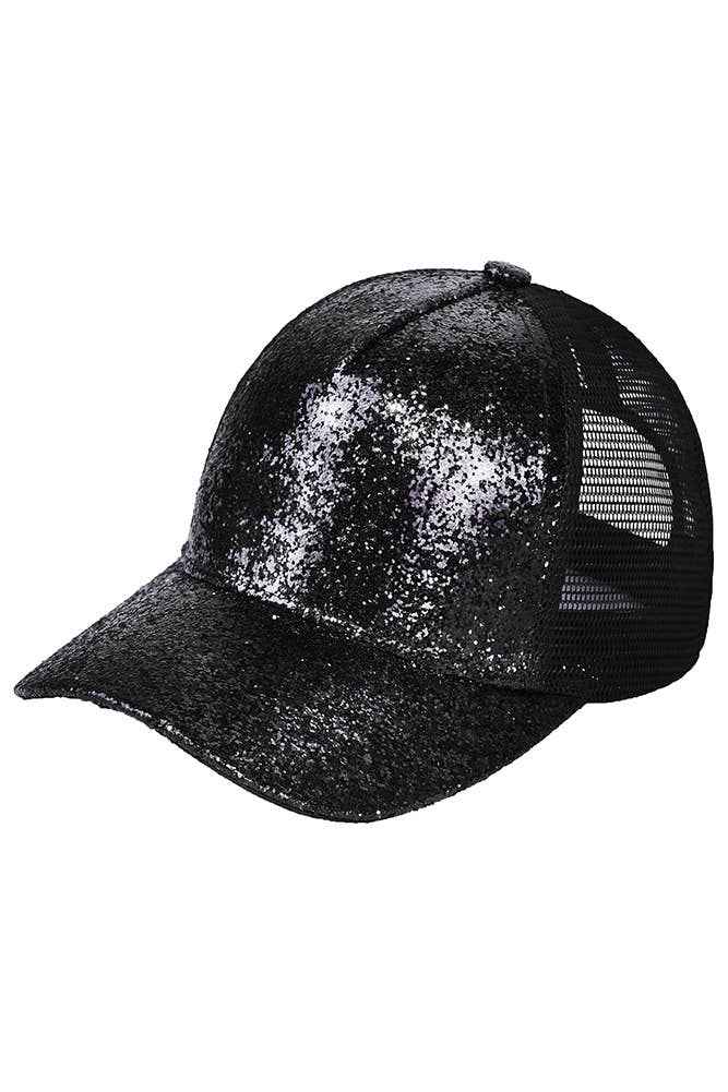 Hana - C.C Glitter Trucker Cap