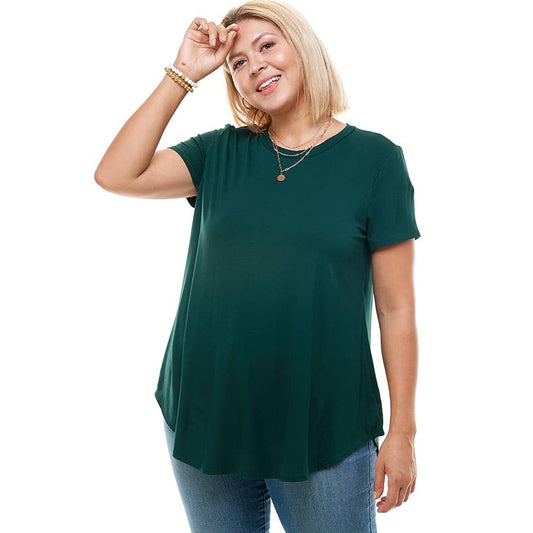 Loose Cut Short Sleeve Top