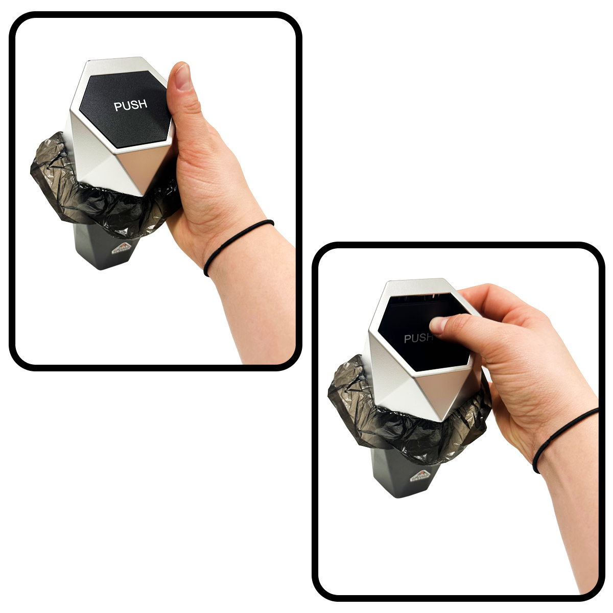 Mini Cup Holder Vehicle Trash Can
