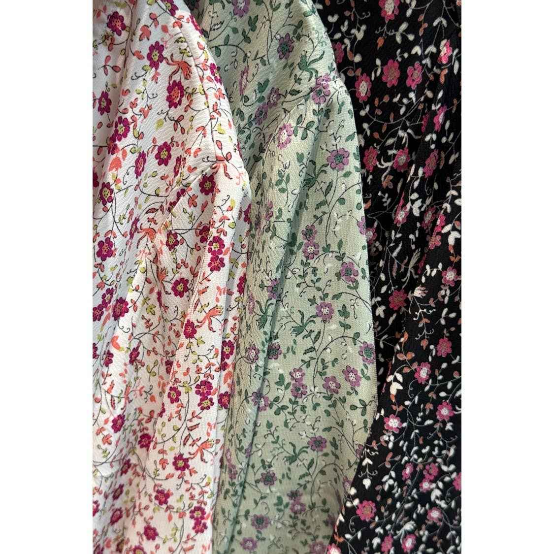 Floral Peplum Blouse