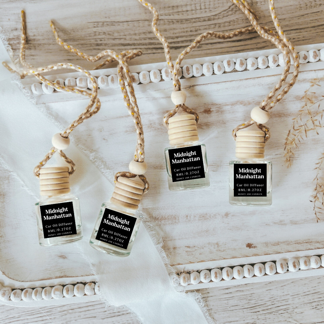Hanging Car Diffusers | Midnight in Manhattan - Threads Boutique