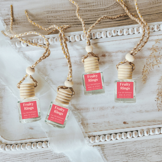 Hanging Car Diffusers | Fruity Rings