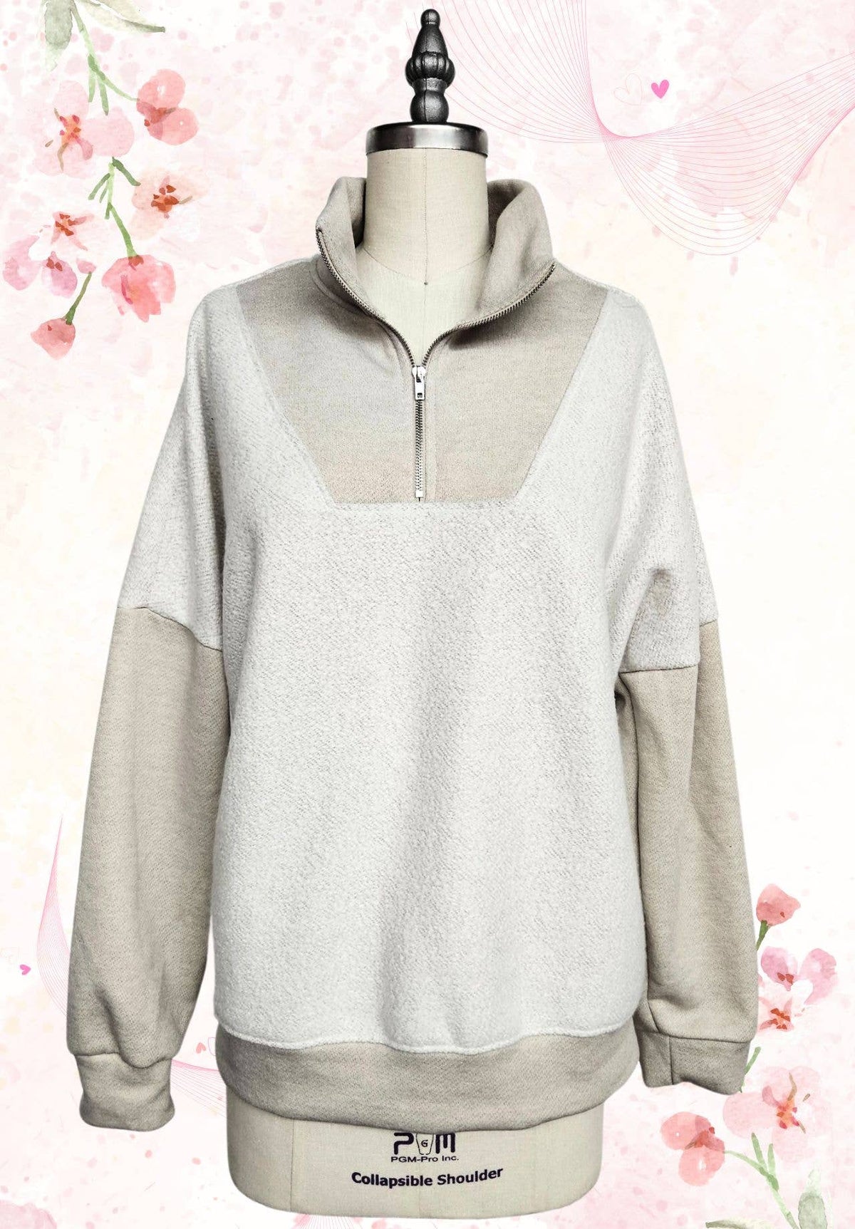 Destiny Half Zip Sweatshirt