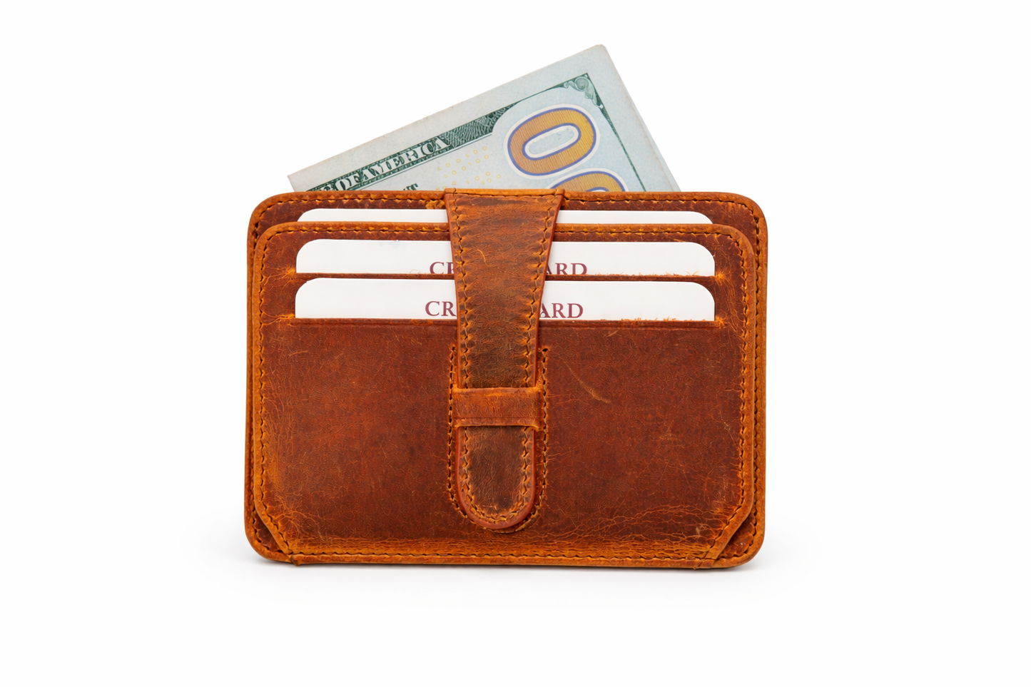 Helios Handcrafted Genuine Leather Cardholder