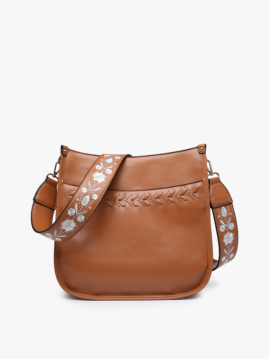 Pippa Stitch Accent Crossbody - Threads Boutique