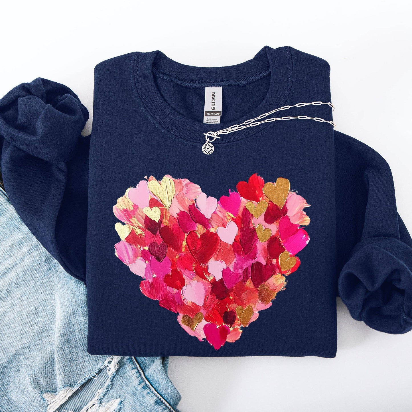 Painted Heart Sweatshirt