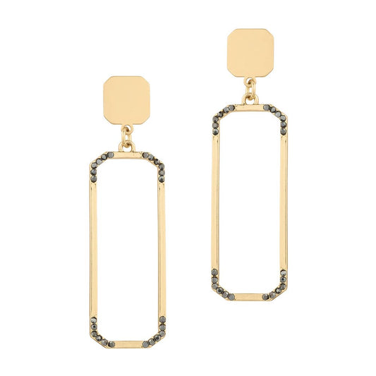 Paula Hematite Earrings