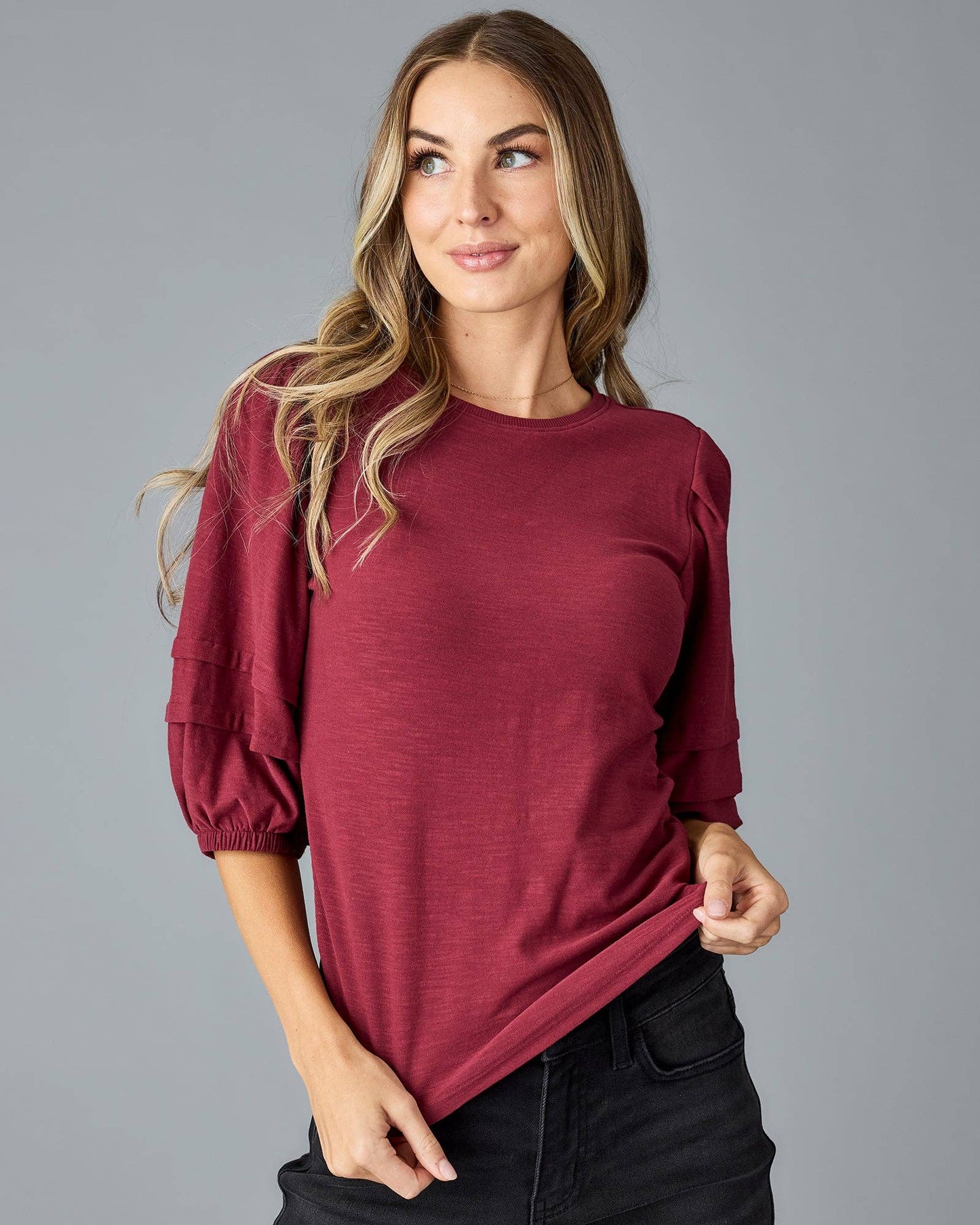 Adagio Half-Sleeved Top