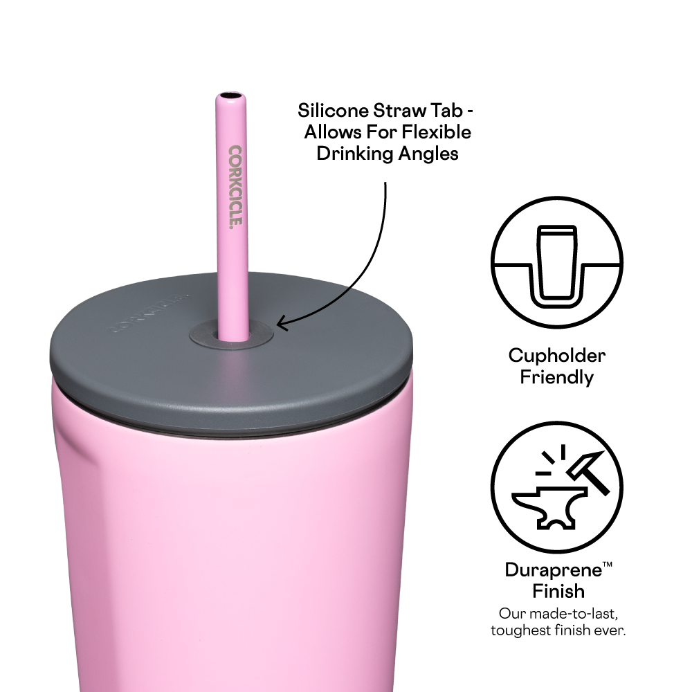 CORKCICLE - Cold Cup - 24oz Sun - Soaked Pink