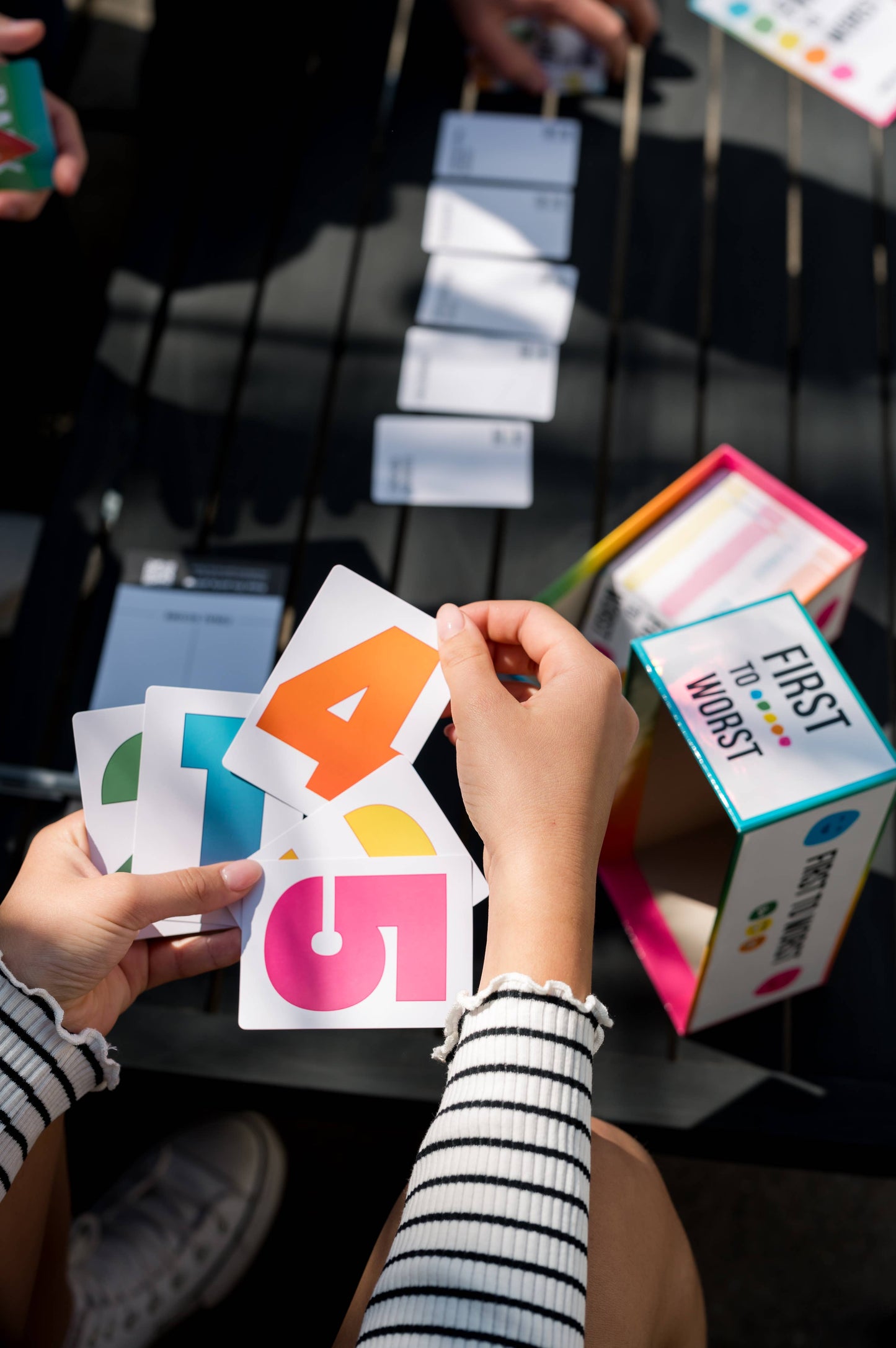 FIRST TO WORST: How Your Friends & Family Rank Things Game - Threads Boutique