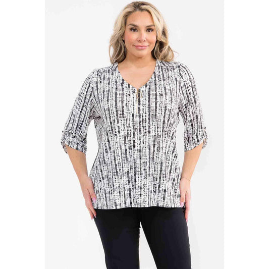 Perseption - PLUS SQUARE ZIPPER SHIRT