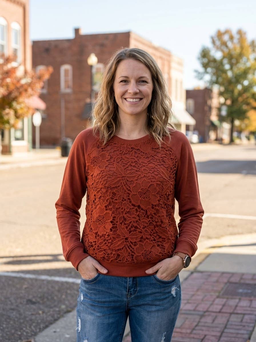 Flower Patch Top - Plus