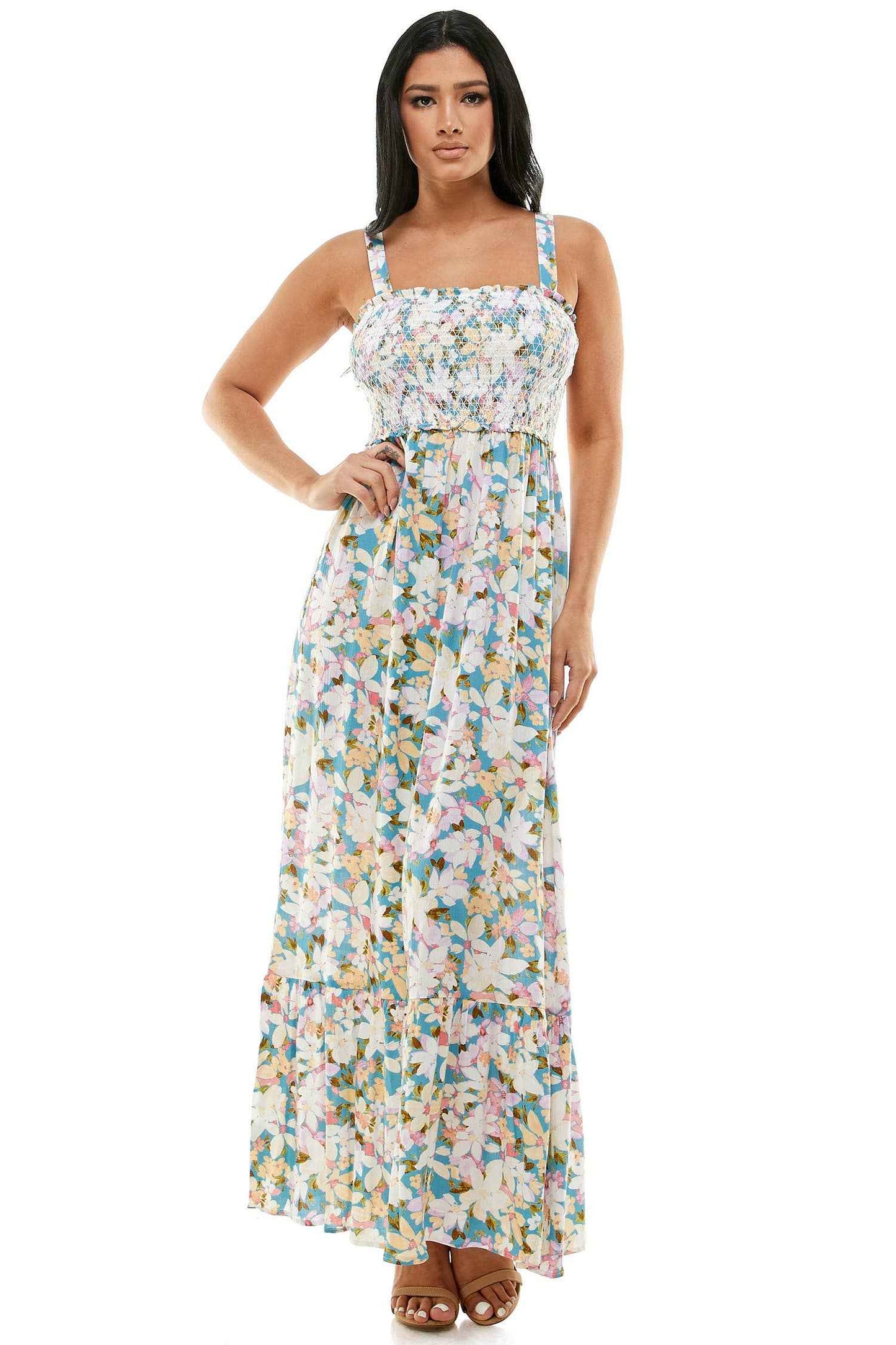 Meadow Bloom Maxi Dress