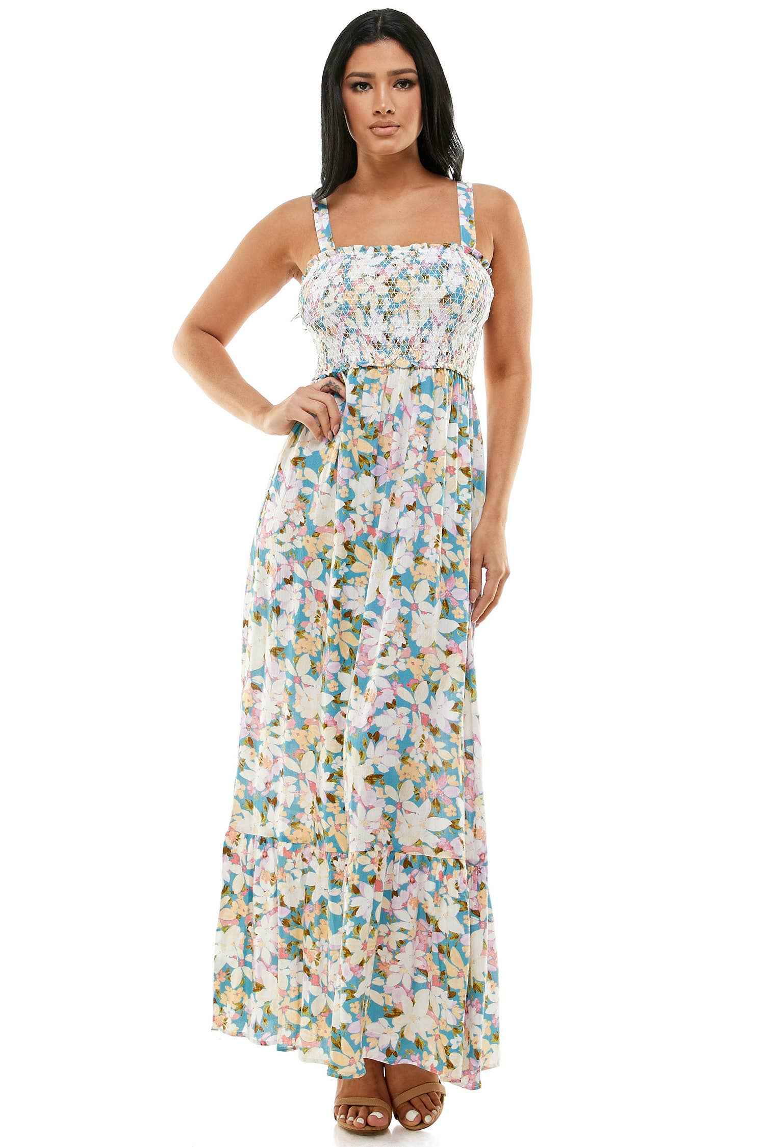 Meadow Bloom Maxi Dress
